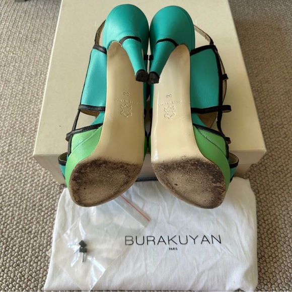 Burak Uyan leather Heels, size 38 - Picture 9 of 9